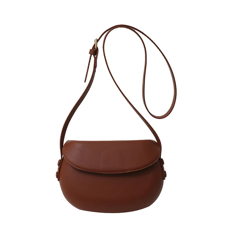 Ship from US Minimally ned niche bag for women in summer trendy single shoulder crossbody with versatile commuting saddle 250227FBB