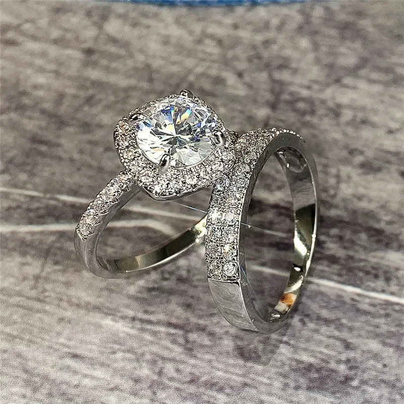 Real 18k Gold Diamond Ring for Women To Join Party Peridot Gemstone Anillos De Wedding Diamante Engagement Jewelry Fine Ring Box 250218
