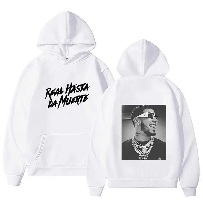 Anuel AA Hoodie Sweatshirt Real Hasta La Muerte Casual Tracksuit for Men u0026 Women Anime Pullover Comfortable u0026 Stylish 2024 L251018WN7A