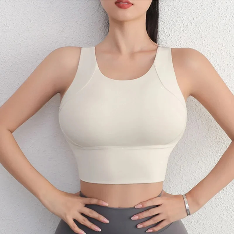 Cloud Hide High Impact Sports Bra Women Yoga Crop Top Home Fitness Workout Underwear Dancing Vest Plus Size Running Bike Shirt 250226