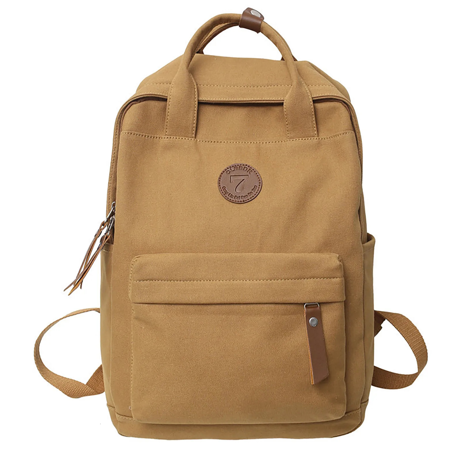 Ship from US Backpack Men And Women Couples Shoulder Bag Personality Large Capacity Students Outdoor Leisure School Bags 250227FBB