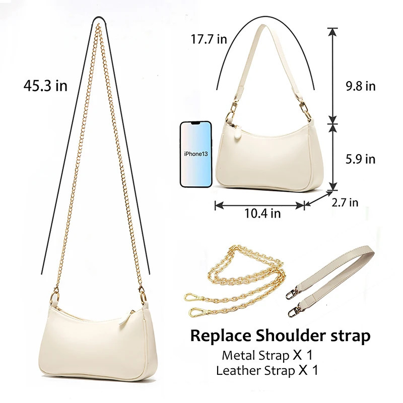 Ship from US Womens fashionable simple shoulder bag fashion retro handbag daily with cross shaped body 250227FBB