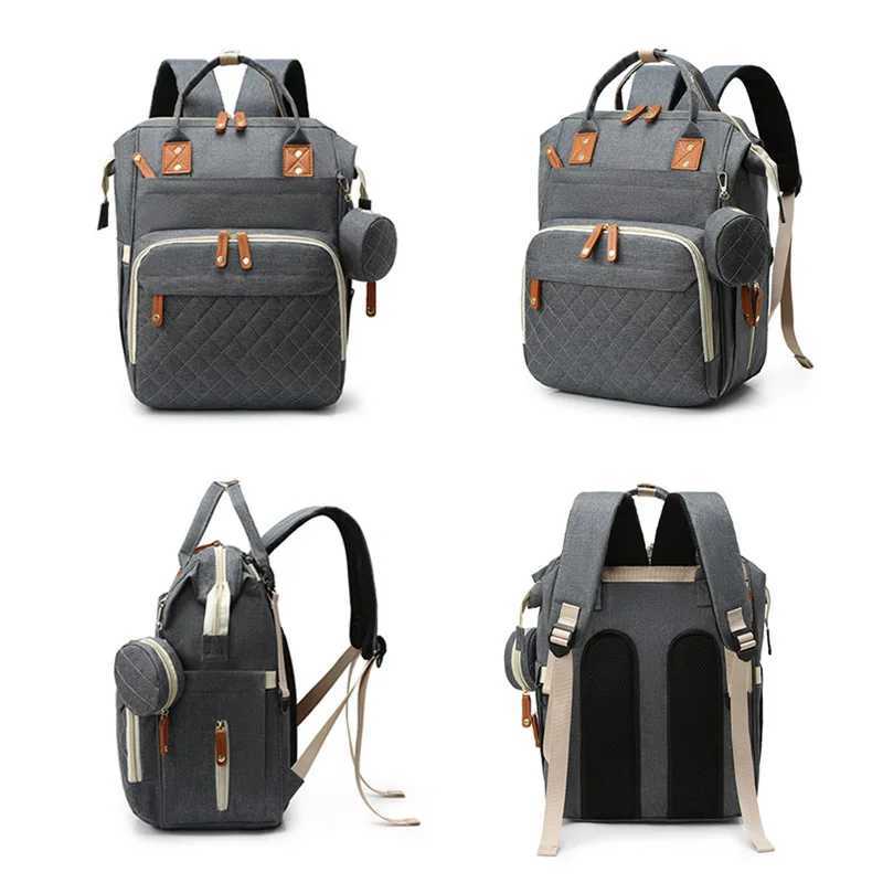 Diaper Bags Womens Backpack Large Capacity High Quality Waterproof Oxford Cloth Multi-pocket Mummy Bag Baby Diaper Storage Bags Fashion New Y250227G19
