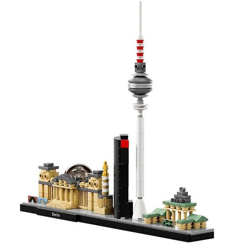 New Creative 21026 Ven 21027 Building Blocks B Toys Used for Advertising Childrens Art Decoration Gifts Y250227
