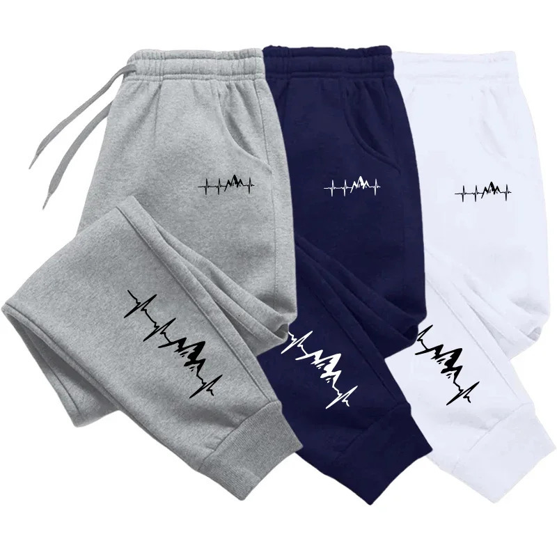 Running Workout Jogging Long Tracksuit Pants Men Casual Fashion Sports Pants Gym Sport Trousers for Men Jogger Sweatpants 250227