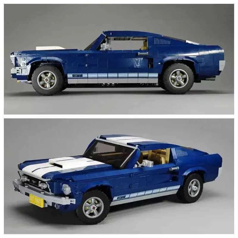 HOT TOY New 21047 Ford stangs Sports Racing Car Model Cpatible With 10265 Building Blocks B DIY Toys For Boys Gifts Y250227