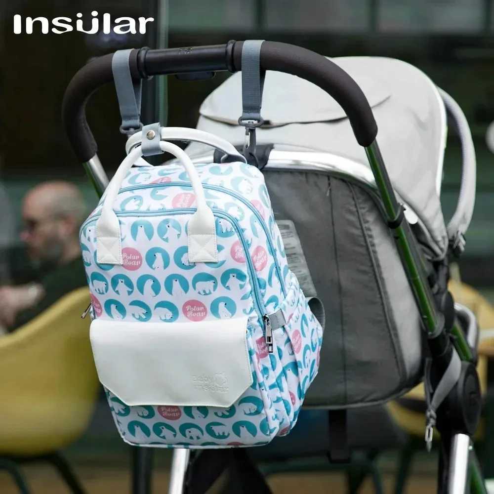 Diaper Bags Diaper Bag Backpack Cart Baby Bag Nappy Bag Mommy Maternity Packs Maternity Supplies Y250227OKU9