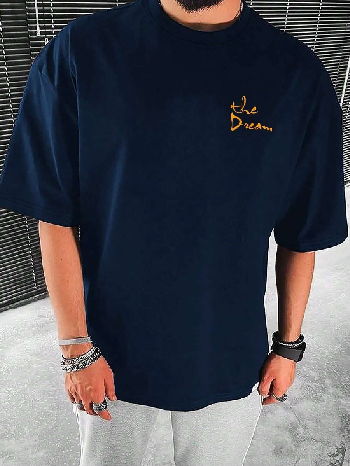 2025 New Men's Versatile Fashion Summer Designer T-shirt Hip Hop Street Wear Cotton Loose Comfortable Casual Top Breathable Quick Drying T-shirt