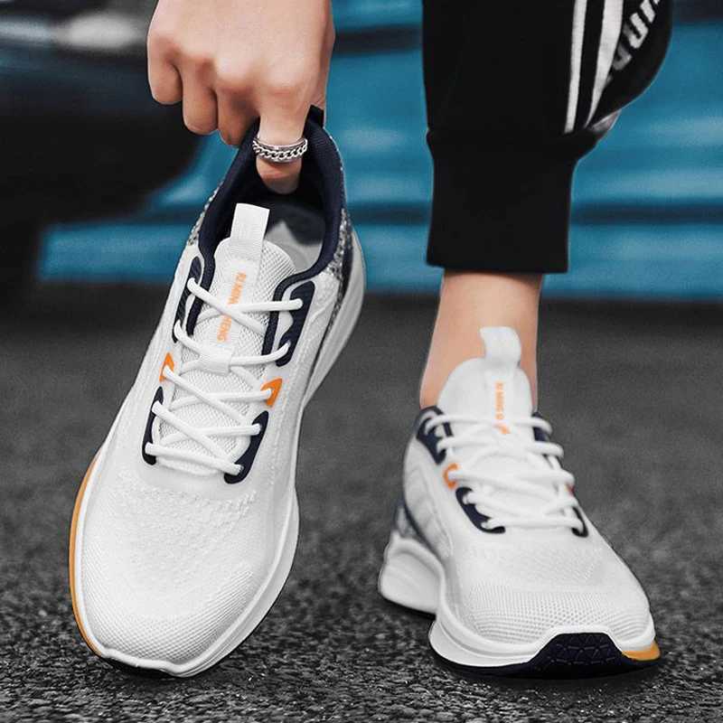 Fashion Men Sneakers Mesh Casual Shoes Lac-up Men Shoes Lightweight Vulcanize Shoes Walking Sneakers Shoes Men Z250227-1