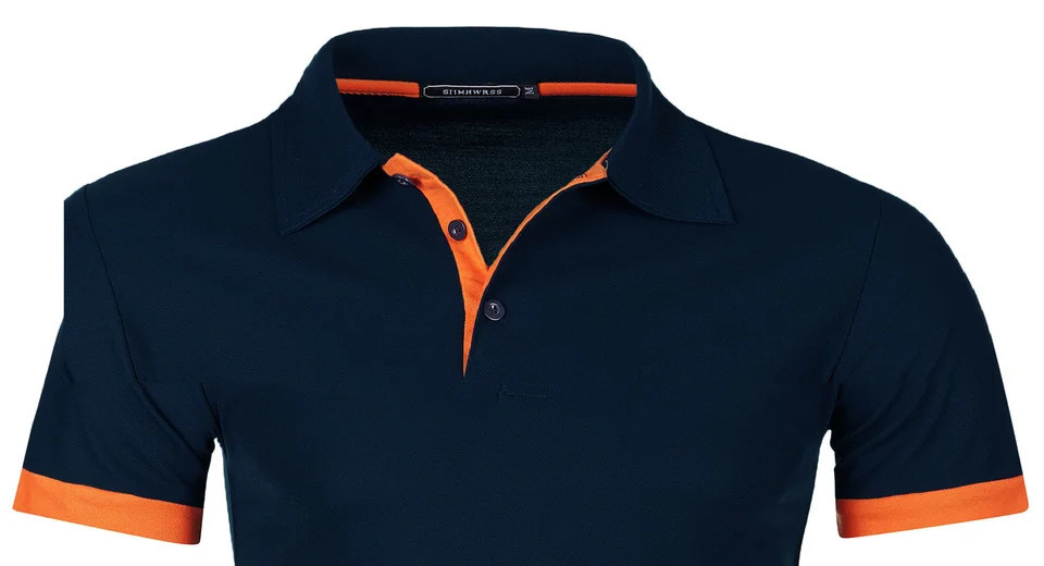 Mens casual fashion mens short sleeved and lapel colors with fashionable Tshirt 250226