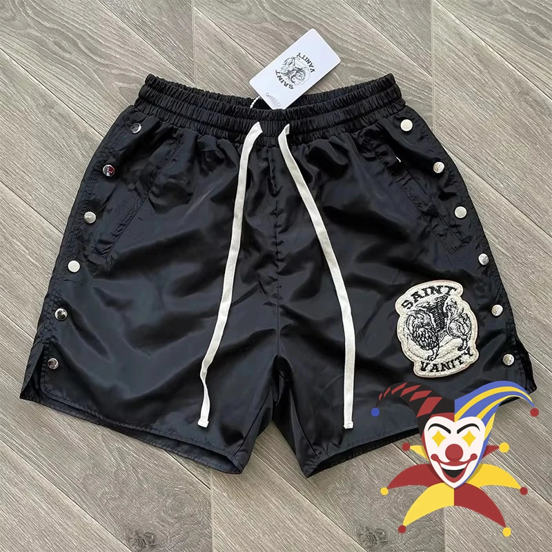 VANITY Waterproof Shorts Men Women Rivet ed Buckle Drawstring Breeches 250226