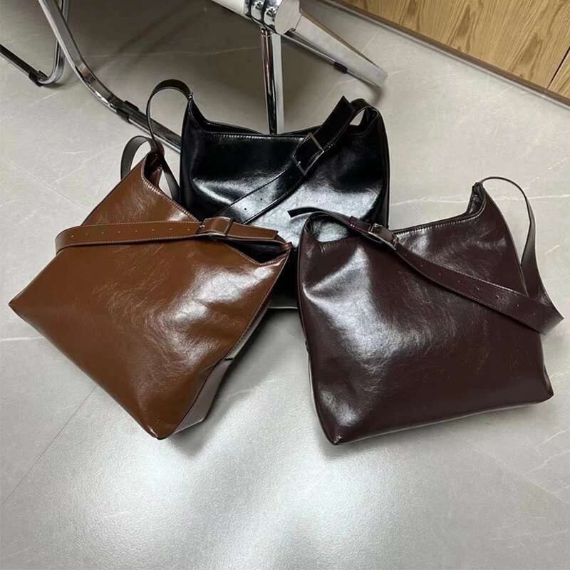 Large Capacity Messenger Tote Bags For Women Designer Handbags And Purses 2024 New In Vintage Square Shoulder Crossbody