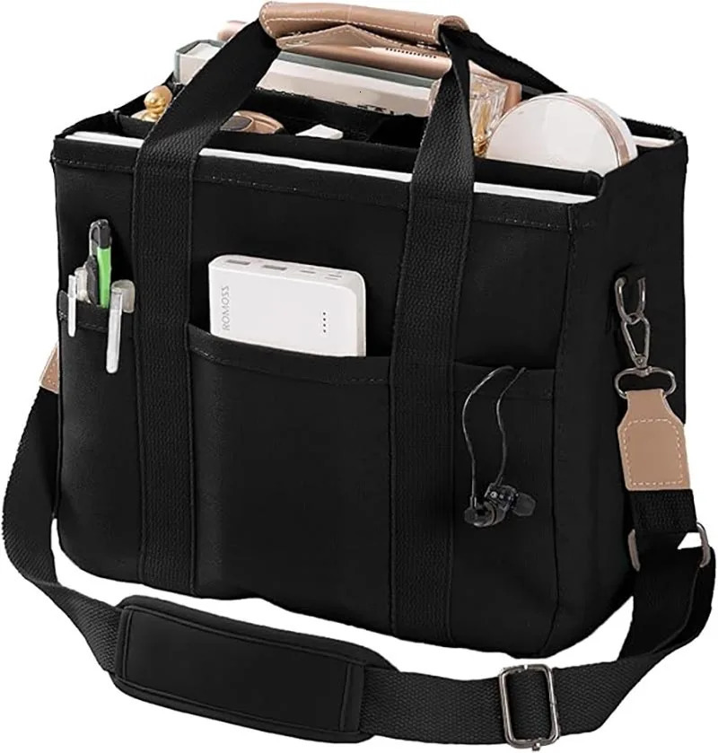 Ship from US Canvas handbag with multiple pockets cross body womens shoulder all handbags accessories 250227FBB