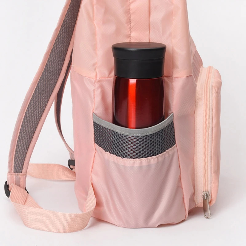Ship from US Lightweight Packable Backpack Ultralight Dualpurpose Storage Pouch Unisex Sports Daypack Outdoor Travel Sturdy Folding Bag 250227FBB