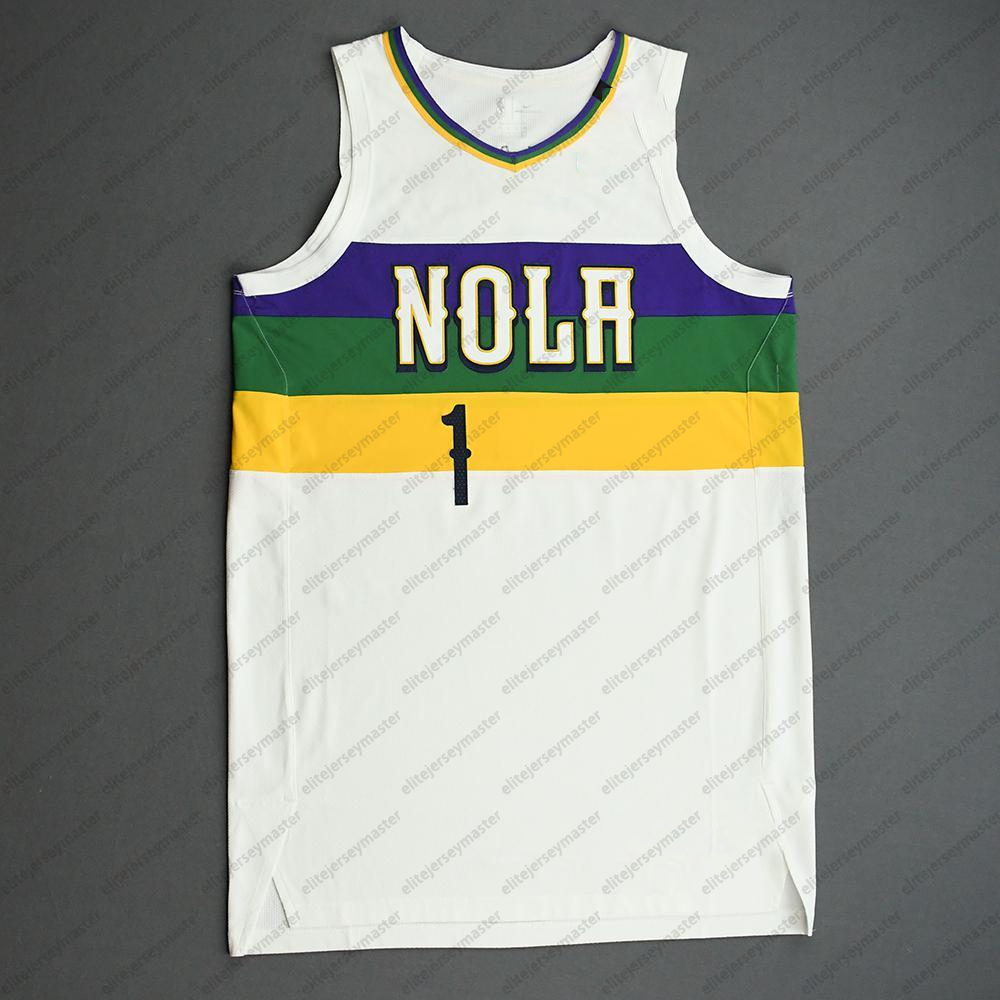 McCollum Herbert Jones Custom Basketball Jersey Williamson Alvarado Murray Personalized Customized Jerseys Custom Any Number Name 333