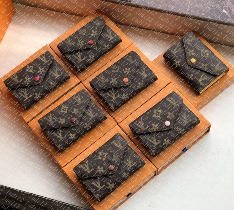 10a High quality designer bag Womens billfold zippy wallet victorine wallet emilie purse mirror quality pocketbook passport holder coin bag fashion Fold Over purse
