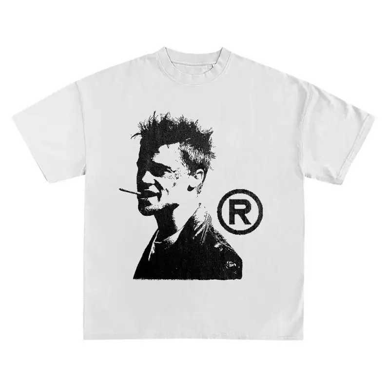 fight club Limited Tyler Durden Fight Club Vintage T-Shirt Gift For Women and Man Unisex T-Shirt fight club shirt film movie s X250227