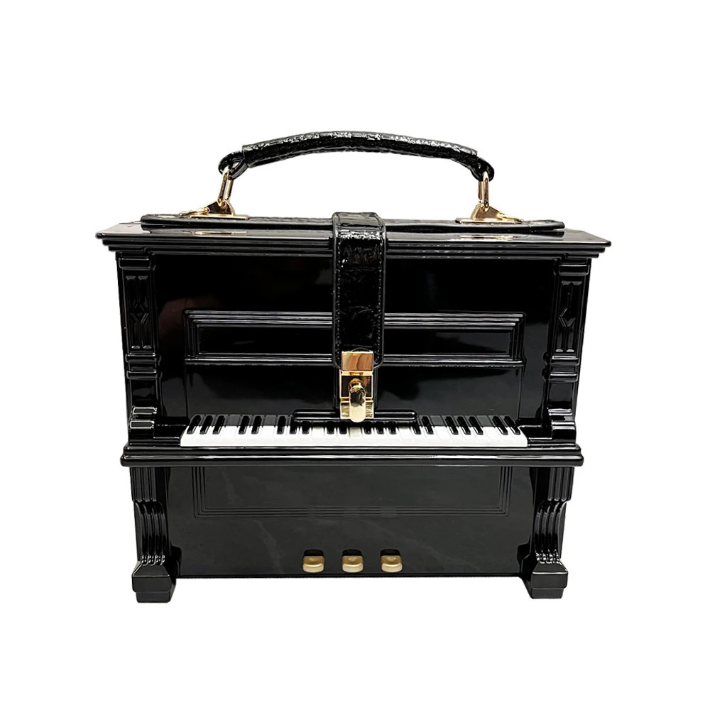 purses and handbags y ner crossbody shoulder bag For Women piano shape handmade bags Purse Messenger Bag banquet 250226