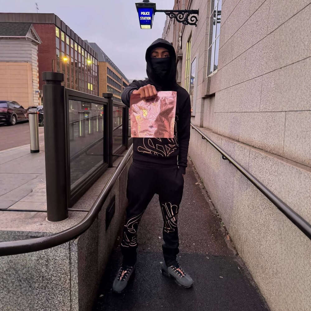 Autumn Fashion Brand Printed Loose Sweater Y2K Hip Hop Street Wear Men's and Women's Pullover Casual Top