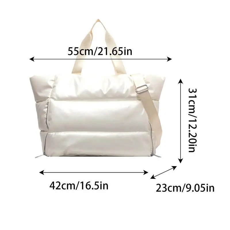 Ship from US Large Capacity Outdoor Waterproof Travel Bags Wet Dry Separation Bag Portable Shoulder Sports Gym for Fitness 250227FBB