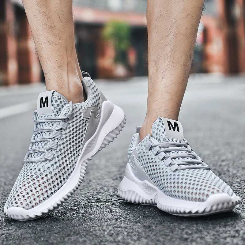 White Man Cheap Shoes Big Size 47 Running Sneakers Unisex Breathable Mesh Sports Shoes Mens Trianers Running Shoes Men Z250227