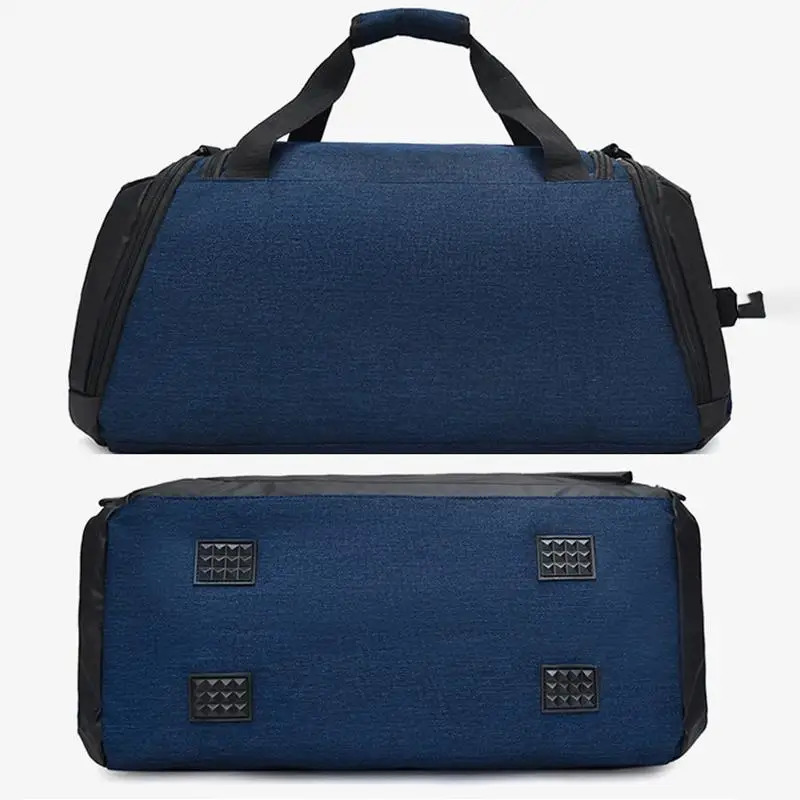 Ship from US Large Nylon Tote Bag Waterproof And AntiScratch Gym Duffle Sports With Seperate AntiOdor Shoe 250227FBB