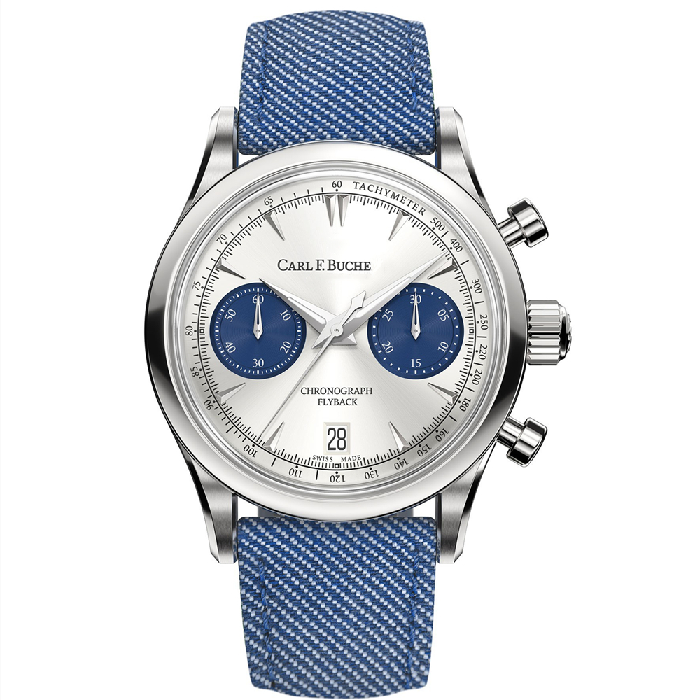 Jason007 2025 Carl F Buche Chronograph Mens Watch Multifunction Casual luxury leather belt strap Designer Movement Automatic Quartz Watches Montre