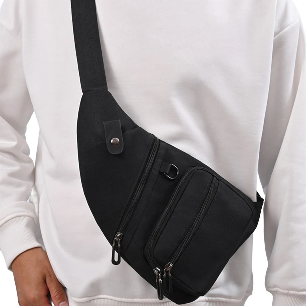 Ship from US Anti Theft Travel Bag Crossbody Shoulder Large Capacity Sling Adjustable Strap Waterproof for Outdoor Sports 250227FBB