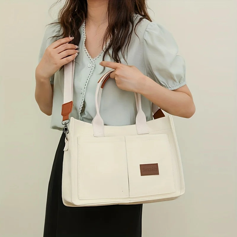 Ship from US Womens handbag large capacity multifunctional shoulder bag and suitable for work classroom use 250227FBB