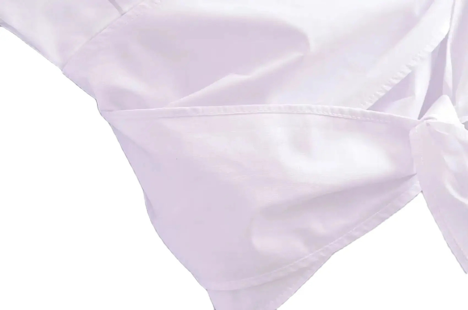 Summer Fashionable Womens Fashion Avant-garde Slim Fit n Feel Double breasted Poplin Shirt 250226