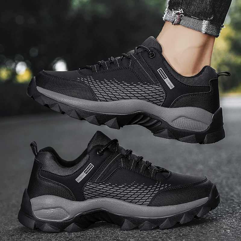 Men Sneakers Male Hiking Shoes Outdoor Waterproof Mountain Boots Mens Shoes Anti Slip Wear-resistant Tennis Shoes for Men Z250227
