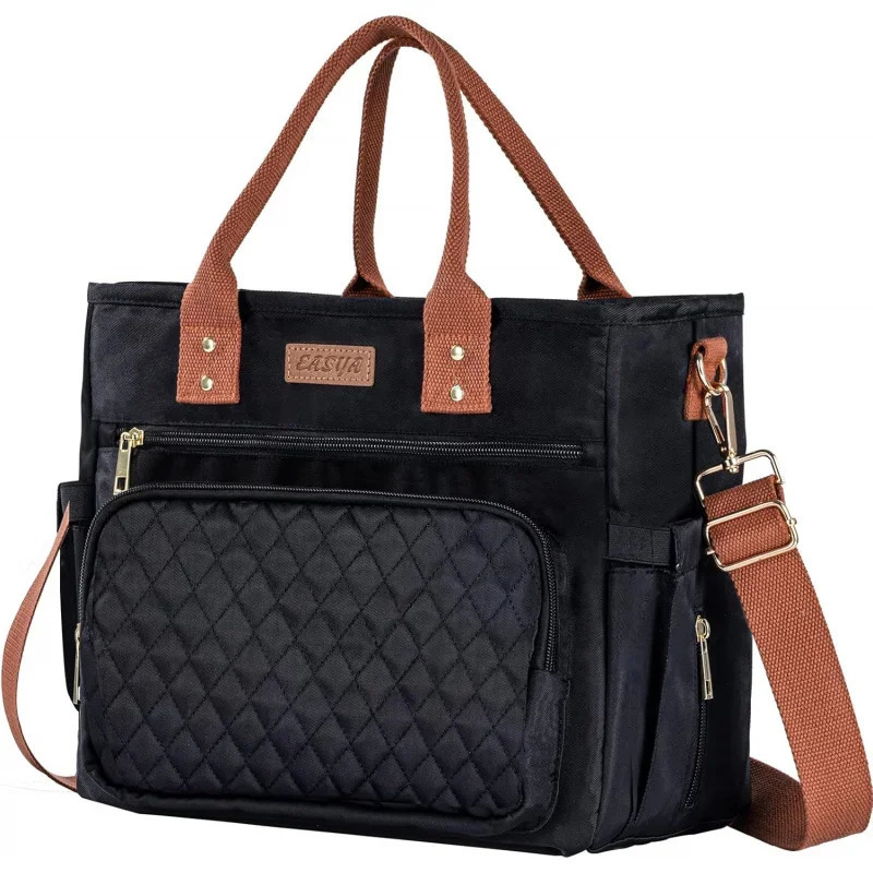 Ship from US Large womens lunch bag insulatedadult boxdurable nylon heat cooler bagleak proof 250227FBB