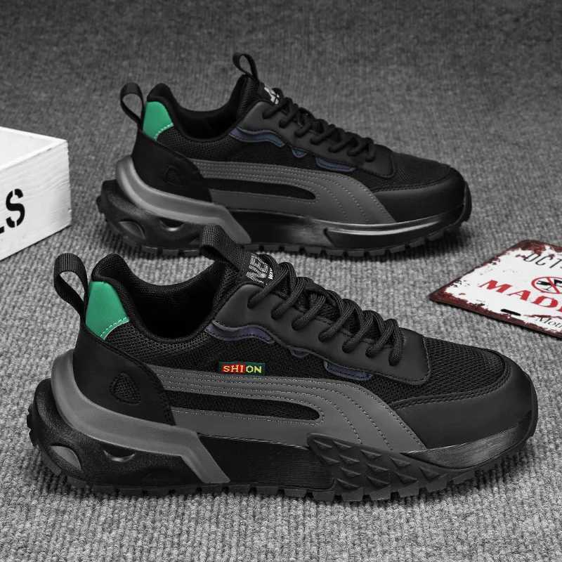 NEW Top Sneakers Lace-Up Mens Platform Breathable Quality 2024 M Running Shoes For Men Mesh Outdoor Casual Sports Shoe Atillas Z250224