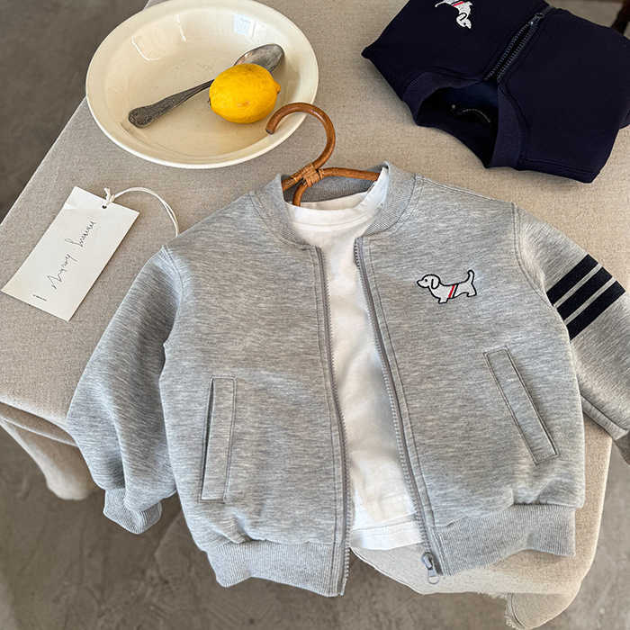 Jackets 2025 Boys Jacket Casual Childrens Coat Spring New Collection Small and Medium sized Childrens Outerwear Baby Baseball JacketY250227BJ21