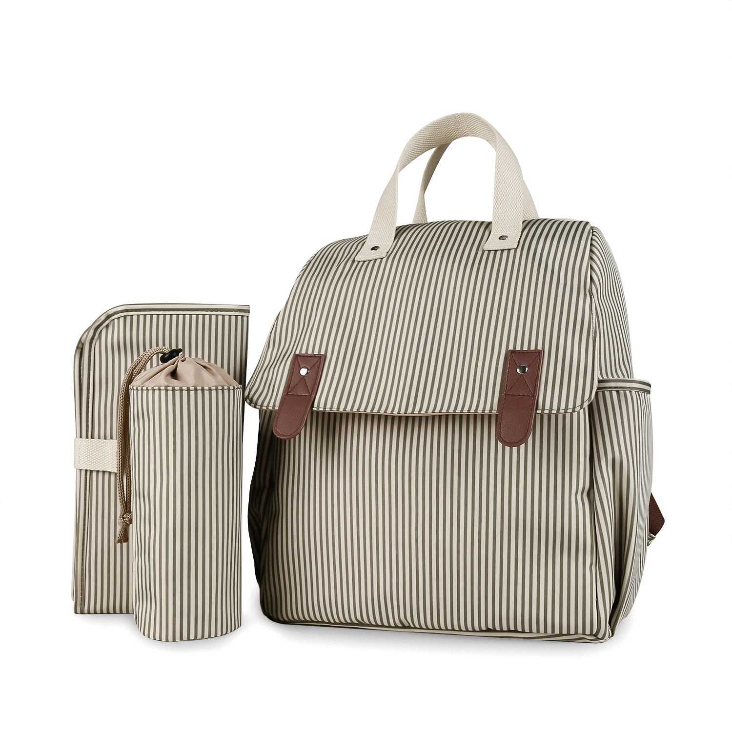 Diaper Bags Shoulder Mommy Includes Urine Mat Independent Bottle Bag Multi functional Mommy Bag Maternal and Child Travel Bag Y25022725FB