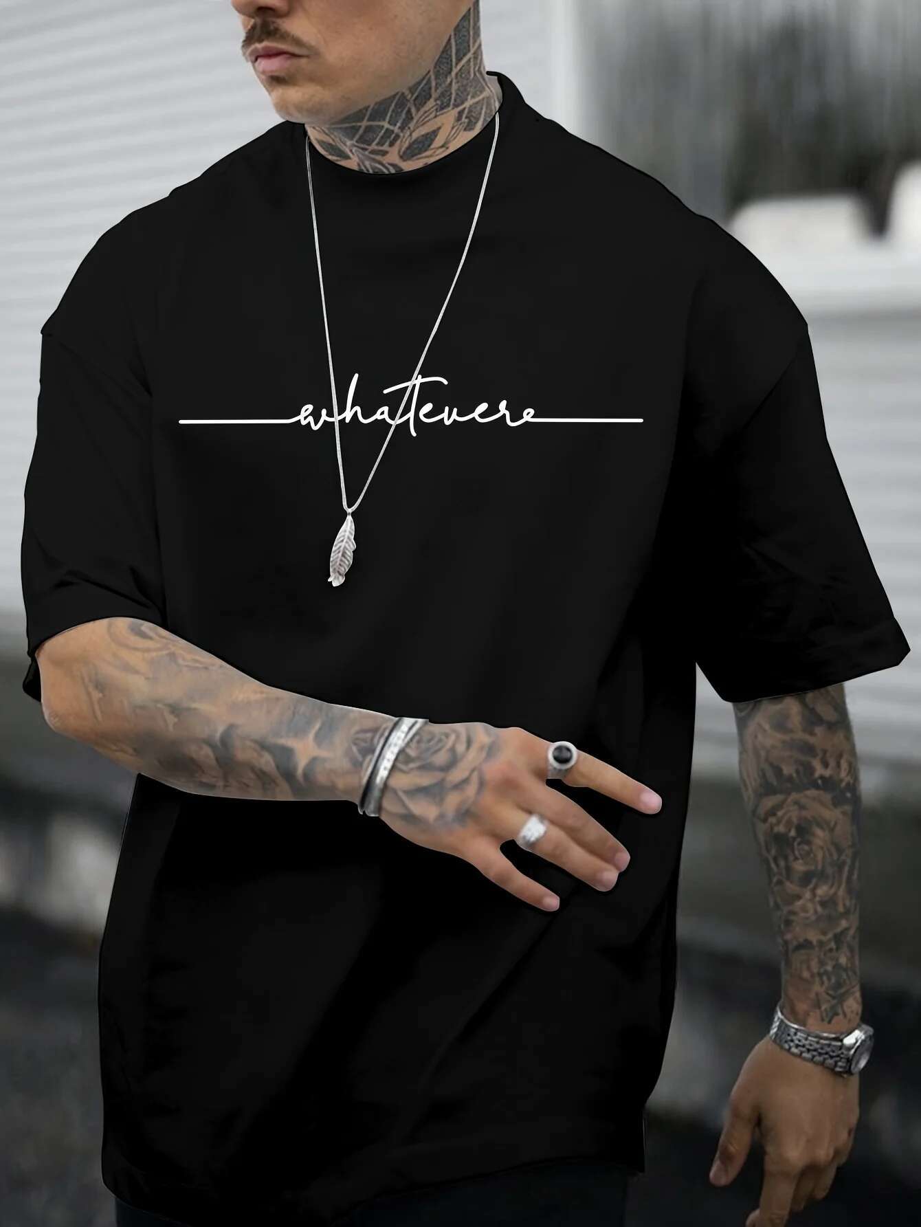 Summer High-quality Light Luxury Men's Short Sleeved Designer T-shirt Pure Sports And Casual Loose Letter Printed Comfortable Round Neck Short Sl