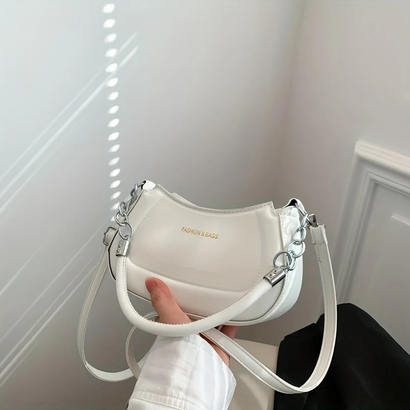 Ship from US Fashion Crossbody Bag Trendy Shoulder Crescent Womens Casual Handbag Purse 250227FBB