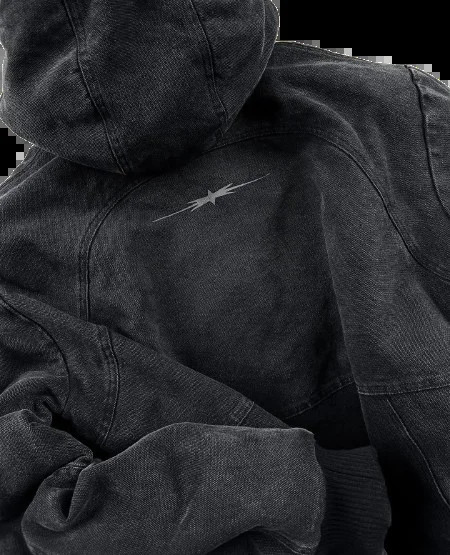 Streetwear Divin Denim Zip Hoodie Y2K Jacket Retro Hip Hop Letter y Oversized Sweatshirt Mens Coats Clothes 250227