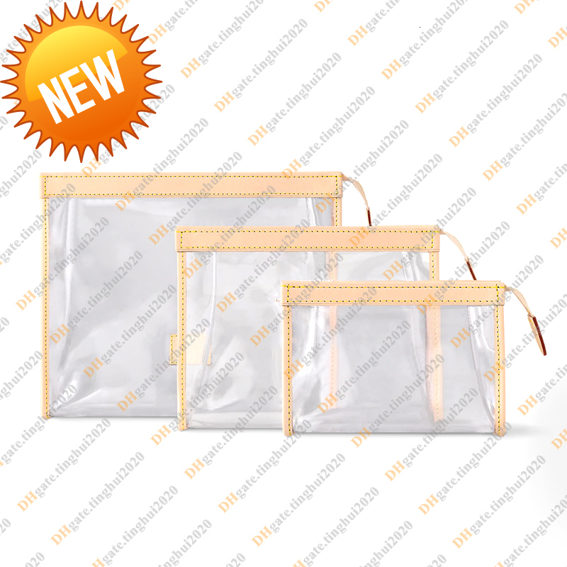 10a bags Ladies Fashion Casual Designe Luxury Trio Pouch Toilette Toiletry Bag Cosmetic Bag Clutch Bag Totes Handbag Wallet TOP Mirror Quality M11390 Pouch Purse