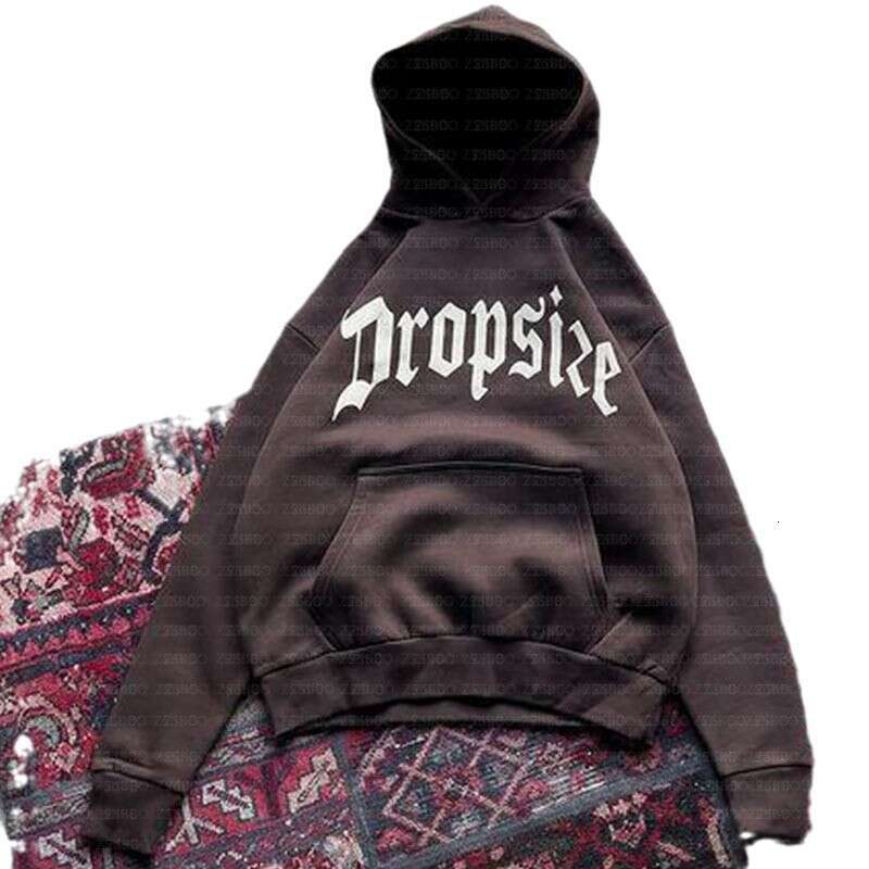 Personalized trend, fashionable hoodie, letter print, casual creativity, daily hooded pullover, pocket, autumn and winter