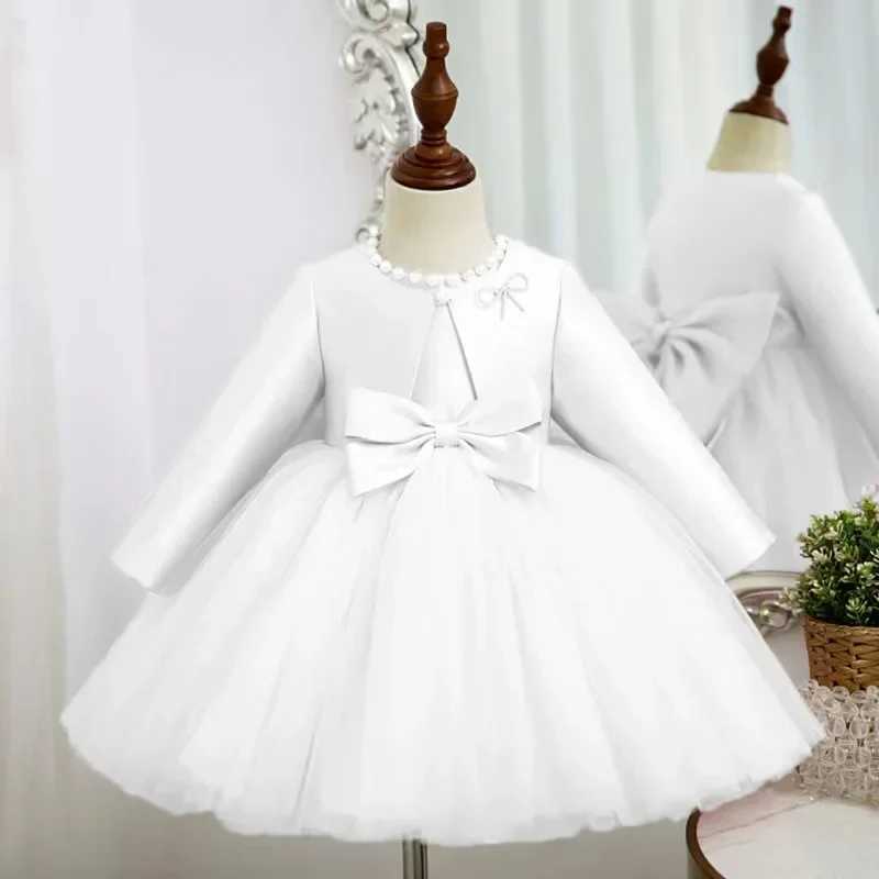Girl's Dresses Girl Dress Round Collar Pink Sleeveless Princess Dresses+Long Sleeves Coat Party Wedding Formal Clothes E6000 Y250227CELJ