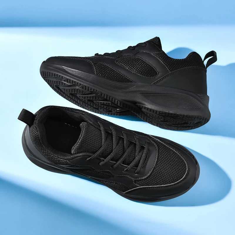 Sports shoes with mesh surface for comfort breathability and a soft sole for lightweight and non slip casual running shoes Z250227