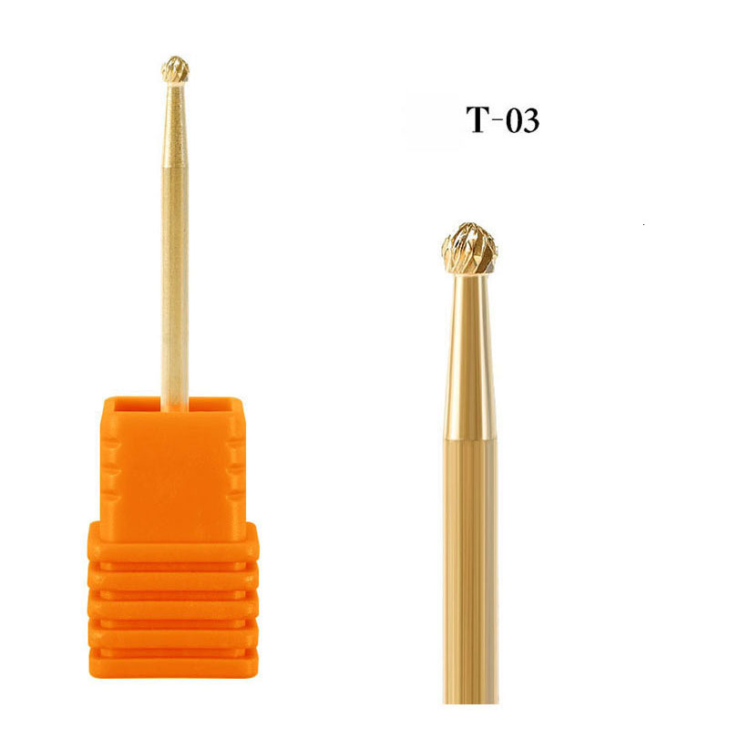 High quality Electric Nail Art Drill Tungsten Carbide Grinding Head For Manicure milg cutters Polishing Tools