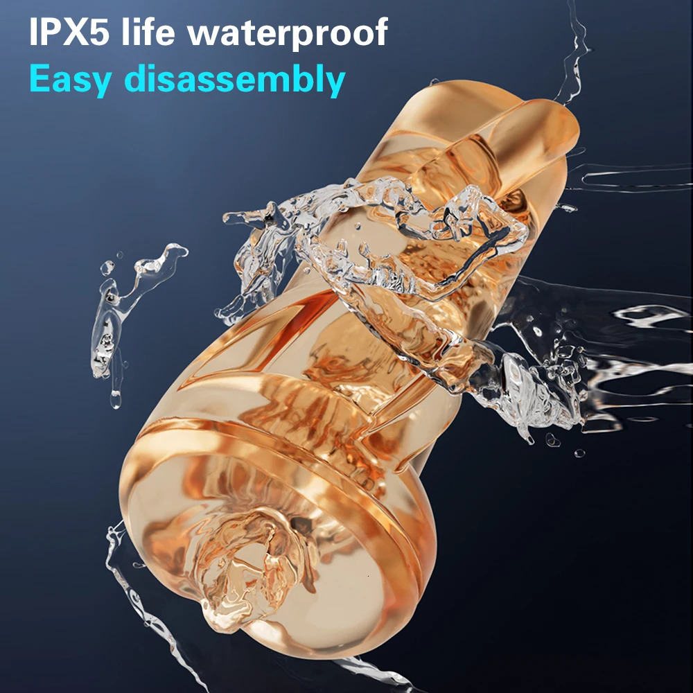 Male Masturbator Cup Vibration Automatic Blowjob Real Vagina pocket Vibrating Bullet Penis Oral Adults Sex Toys For Man 250210