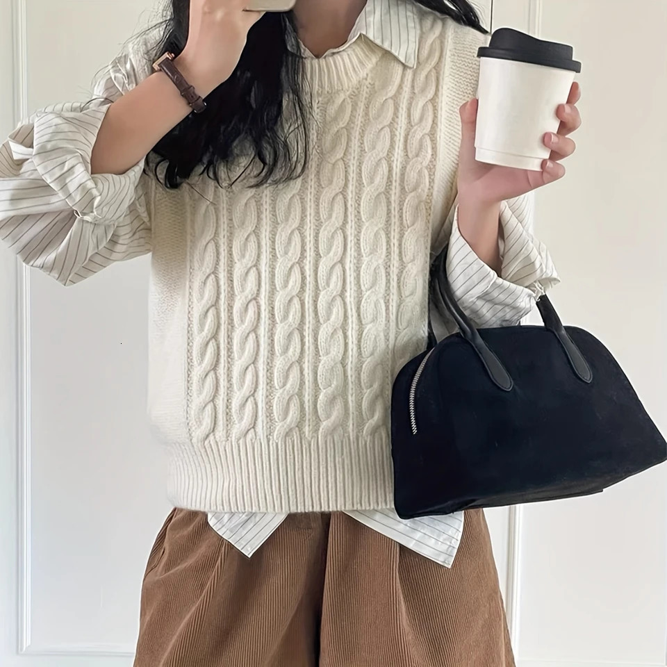 Ship from US Vintage Womens Bowling Handbag Retro Y2K Boston Bag with Trendy Double Handle and Zipper Stylish Purse for Fashionable Ladie 250227FBB