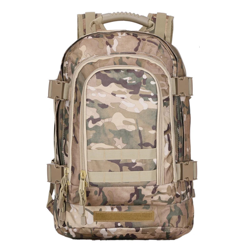 Ship from US 60L Men Tactical Backpack Military Camouflage Backpacks Outdoor Hking Traveling Trekking Hunting Bag Large Capacity 8 Colors Ava 250227FB
