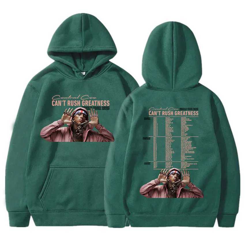 CANT RUSH GREATNESS World Tour 2025 Hoodies Central C Singer Printing Sweatshirts Moletom Men Women Clothing Graphic Hoodie X2502271 L251018UDL6