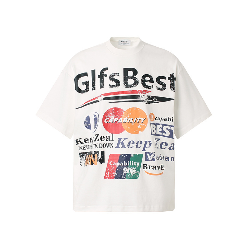 Free Shipping 2025 Designer Summer Top T-shirt Unisex Loose Street Sports Casual Short Sleeved Men's T-shirt
