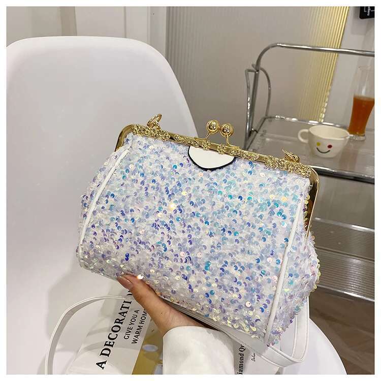 Women's Bags designer purses and handbags for women Sequined tote bag Shining fashion crossbody bags lady shoulder evening clutch
