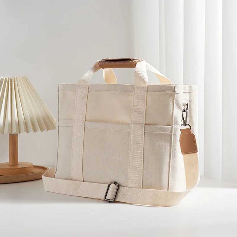 Diaper Bags Korea Style Newborn Baby Care Diaper Bag Mummy Shoulder Bag Embroidery Quilted Stroller Diaper Storage Organizer Large Handbags Y250227RNS
